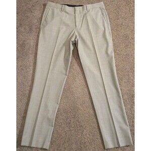 J.Crew Ludlow Slim-fit Gray Suit Dress Pants Italian Wool 43966 Men's 34x30